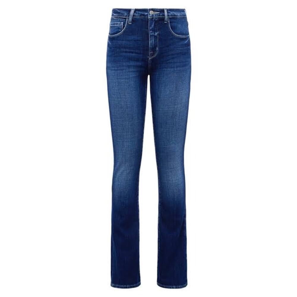 L’AGENCE Oriana High Rise Straight Leg Jeans Womens Size 26 in Bleu Jay *EUC - Picture 2 of 12